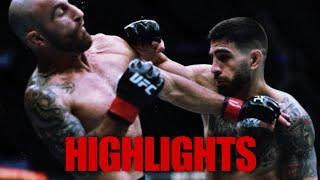 Alexandar Volkanovski vs Ilia Topuria Highlights - UFC 298