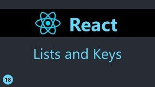 ReactJS Tutorial - 18 - Lists and Keys (English)