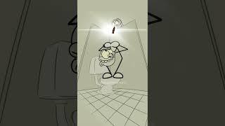 The toilet intruder!  (4k memes) #shorts
