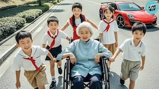 5 Genius Kids Accidentally Save an Old Woman in a Wheelchair—Their Long-Lost Grandmother!