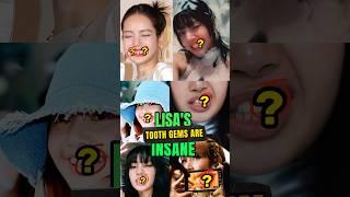Lisa’s Tooth Gems Are Insane  #lisa #shorts #kpop