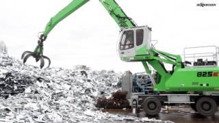 SENNEBOGEN 825 E - Scrap handling - RVR Ratisbona, Germany