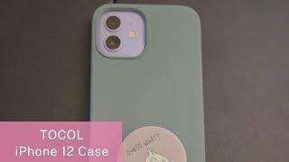 TOCOL for iPhone 12 Case Review | Silicone Shockproof Phone Case