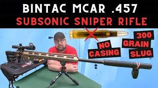 This 457 Caliber Air Sniper Rifle Was Made For Reaching Out To 1000+ Yards - Bintac MCAR