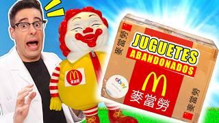 Compré CAJA DE JUGUETES ABANDONADOS de McDonalds CHINA  | Caja Misteriosa eBay