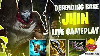 Defending Base With All Our Power Ft. Jhin! - Wild Rift HellsDevil Plus Gameplay