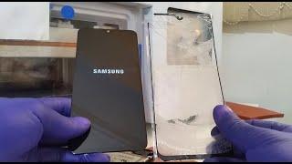 How to replace front broken glass for Samsung Galaxy M20