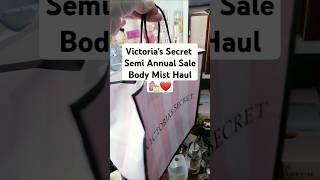 Victoria's Secret Semi Annual Sale Haul:#shorts #victoriassecret #bodymist #bodyspray #bodylotion