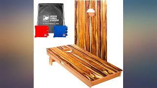 ACA American Cornhole Association 2x4 Star Wood Professional Cornhole Boards with review