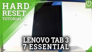 How to Reset LENOVO Tab3 7 Essential - Hard Reset / Restore Tab3