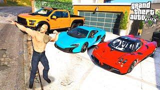 УГНАЛ МАШИНЫ ДУЭЙНА "СКАЛА" ДЖОНСОНА!! - GTA 5 Реальная Жизнь (Моды ГТА 5)