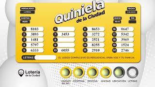 Sorteo de Quiniela de la Ciudad La Previa  48253