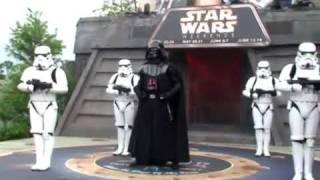 Dance Off with Star War Stars - Darth Vader dancing Back Street Boys and Mc Hammer