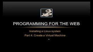 Create a Virtual Machine - Programming for the Web