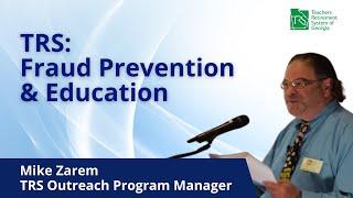 TRS Fraud Prevention and Awareness