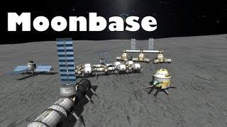 Kerbal Space Program - Moonbase completed