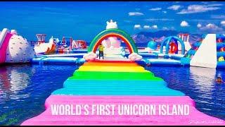 World’s First Unicorn Island at Inflatable Island Subic 4K