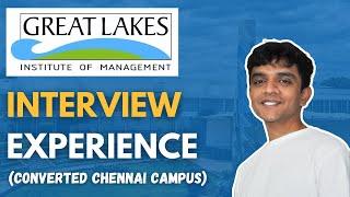 Great Lakes (GLIM) Chennai, Gurgaon Personal Interview Experience, Admission Process | AI Proctored?