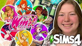 Every Room is a Different Winx Club Character | Sims 4 Build Challenge