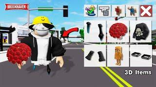 NEW!! 20+ CODE ITEMS 3D (KORBLOX V.2 & MORE) In Brookhaven - Roblox Part 5