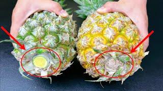 I just found out today whether the pineapple is sweet or not, you just need to look at this location