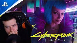 Hellyeahplay смотрит: Cyberpunk 2077 | Официальный трейлер — Дело | PS4