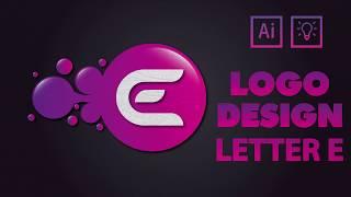 Illustrator CC Tutorial | Graphic Design |  Creative Letter E