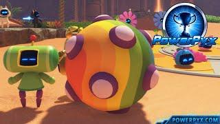 Astro Bot - Royally Stuck Trophy Guide (Katamari Prince Easteregg)