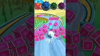 which one puff ball will win the game#shorts #gaming #goingballs #spiderman #viralvideo