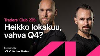 Heikko lokakuu, vahva Q4? | Traders' Club 235