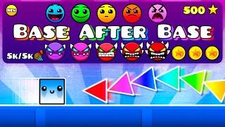 Base After Base Каждой Сложности в Geometry Dash 2.2