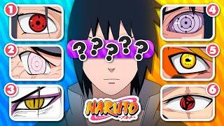 CAN YOU GUESS THE  NARUTO CHARACTER'S EYES? ️