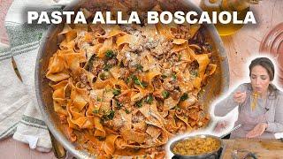 Pasta alla Boscaiola - A Dish You Don't Want To Miss!