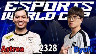  Astrea (P) vs  ByuN (T) - Gruppe A - Esports World Cup 2024 - StarCraft 2 - 2328