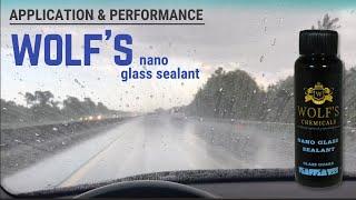 Wolf's Nano Glass Sealant: Application & Results