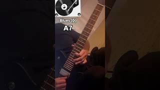 D major groove Blues guitar licks 