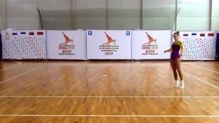 AEROBIC GYMNASTICS  AG2 IW   Полканова Карина  Зеленоград