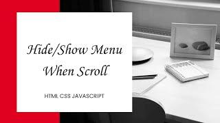 Hide/Show Navbar when Scroll Down/Up using Javascript