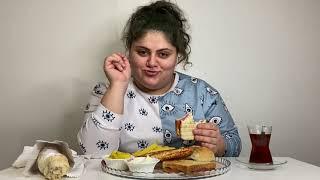 İŞ ANILARIMI VE HALA NASIL KOVULMADIGIMI ANLATTIM (TOST MUKBANG) (TÜRKÇE MUKBANG)