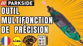 OUTIL MULTIFONCTION DE PRÉCISION PARKSIDE PFBS 160 B2 FRANCE FRANÇAIS LIDL