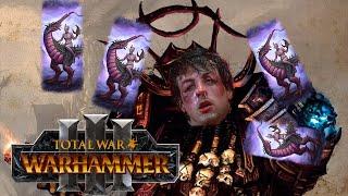 Slaanesh Survival Challenge | Chaos Dwarfs vs Slaanesh - Total War Warhammer 3