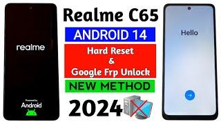 Realme C65 5G (RMX3997) Hard Reset & Google Frp Unlock Android 14 [Without Pc]