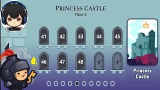 How to complete tricky Castle levels|| princess castle || level 49 walkthrough @tricky castle