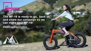 MAXFOOT MF-19 eBike Launches on Indiegogo