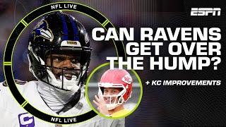 Patrick Mahomes & Chiefs 'ONLY KNOW HOW' to win! + What's holding Lamar Jackson back? | NFL Live