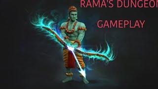 GAMAYA LEGENDS RAMA'S DUNGEON GAMEPLAY