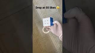 Rubik’s cube Drop test 🫣🫡 #shorts #Mrunknown:]