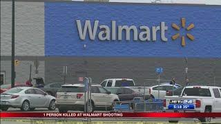 One killed, two police officers injured in shooting at an Arkansas Walmart