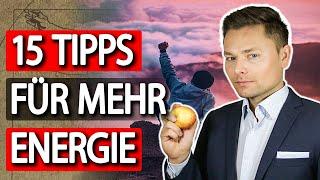 15 Tipps für sofort mehr Lebensenergie und Gesundheit! | Maxim Mankevich