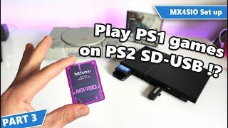 PlayStation 2 SD Mod Mx4sio Pop starter PS1 Games